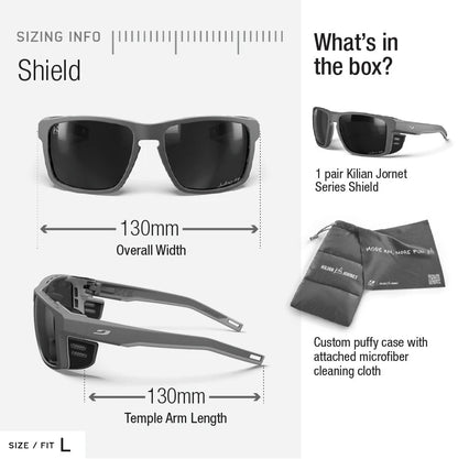 Julbo - Shield Kilian Jornet - Dark Brown/Light Brown REACTIV 0 4 High Contrast