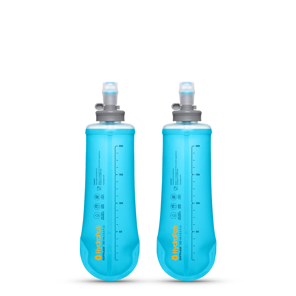 Hydrapak - Softflask 250ml 2 Pack - Malibu Blue