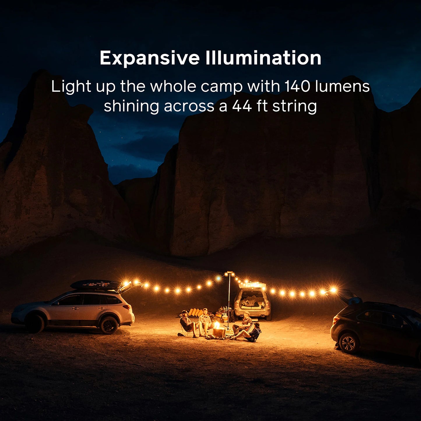 Biolite - Solar String Lights 44ft - Warm White