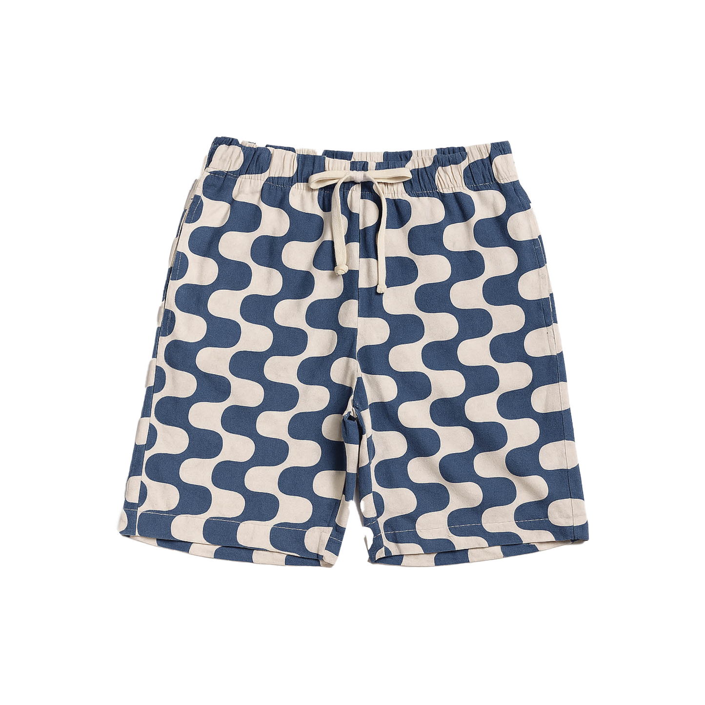 The Iced Latte | Retro Squiggle Men’s Pajama Shorts