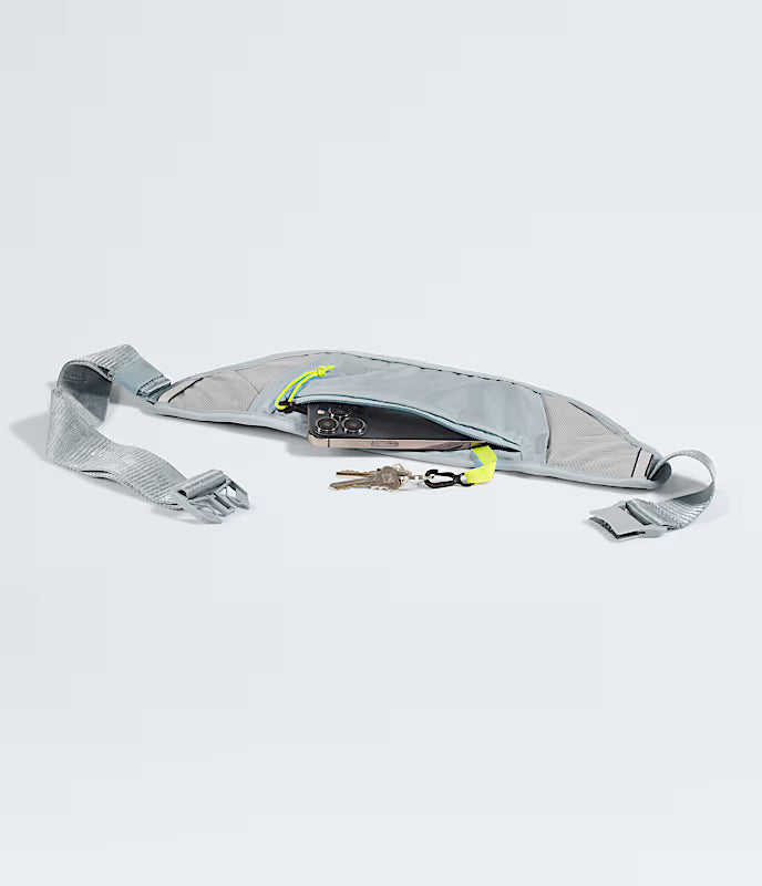 The North Face - Sunriser Run Belt - Frost Grey/Fizz Lime