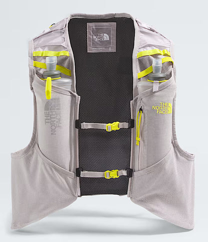The North Face - Sunriser Run Vest 8 - Moonstone Grey/Sulphur Spring Green