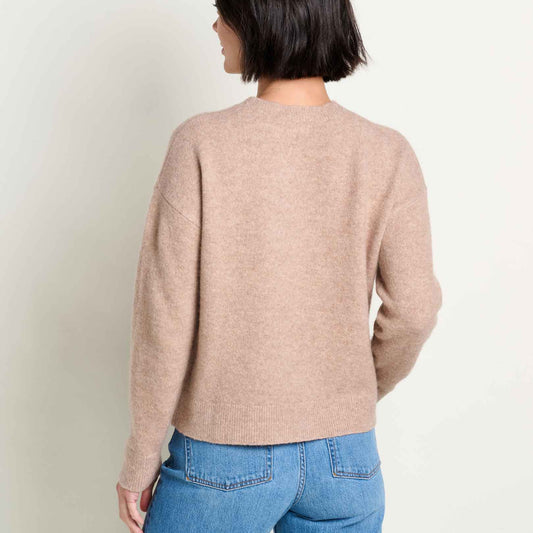 Toad and Co - Women's Wasatch Crew Sweater - Cattail Jacquard Pattern