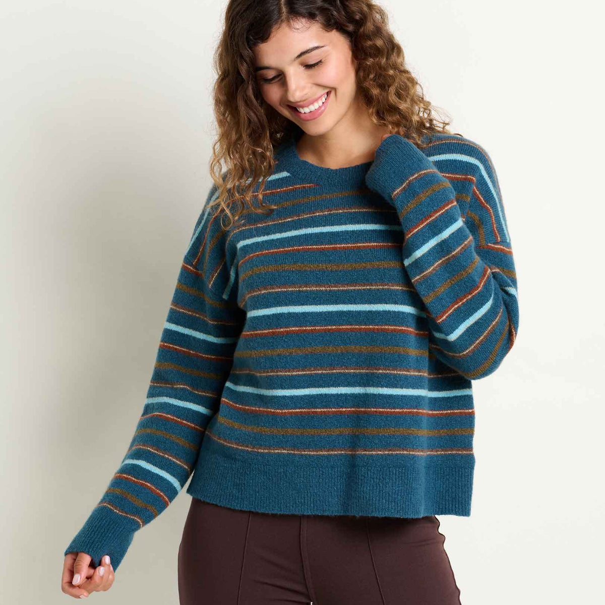 Toad and Co - Women's Wasatch Crew Sweater - Twilight Pattern