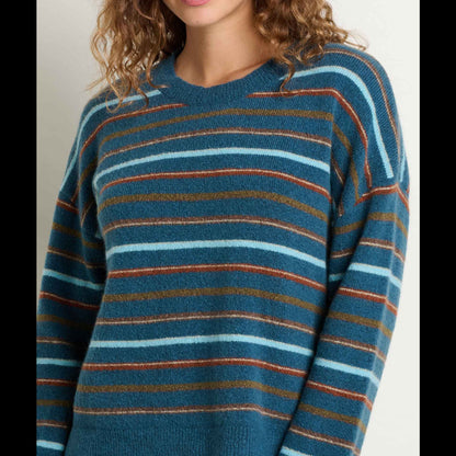 Toad and Co - Women's Wasatch Crew Sweater - Twilight Pattern