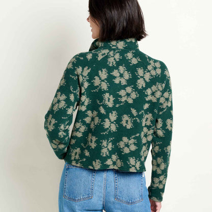 Toad and Co - Women's Kennicott 1/4 Zip - Cilantro Pattern