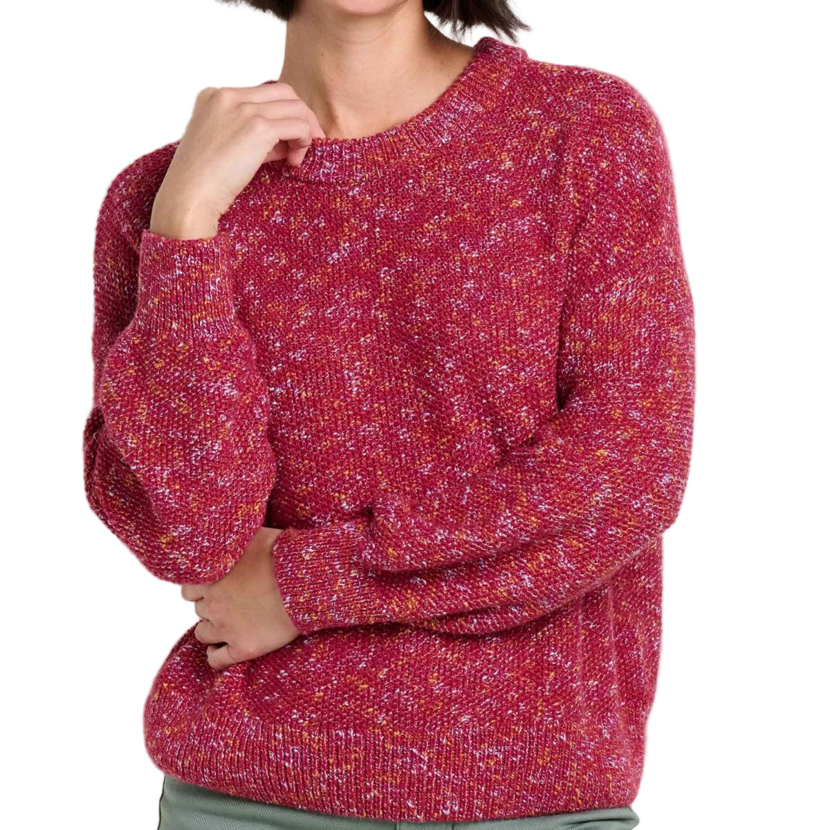 Toad and Co - Twigtree Crew Sweater - Beet