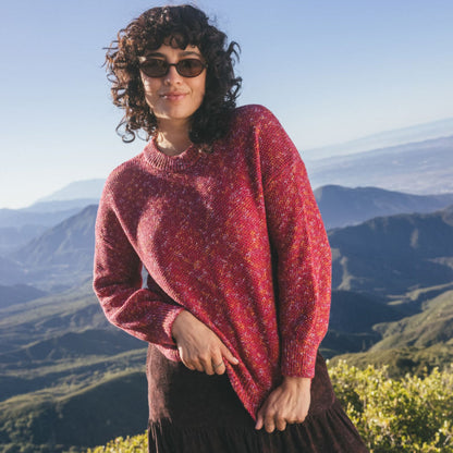 Toad and Co - Twigtree Crew Sweater - Beet