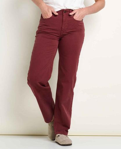 Toad and Co - Women's Tamarack Straight Jean - Malbec