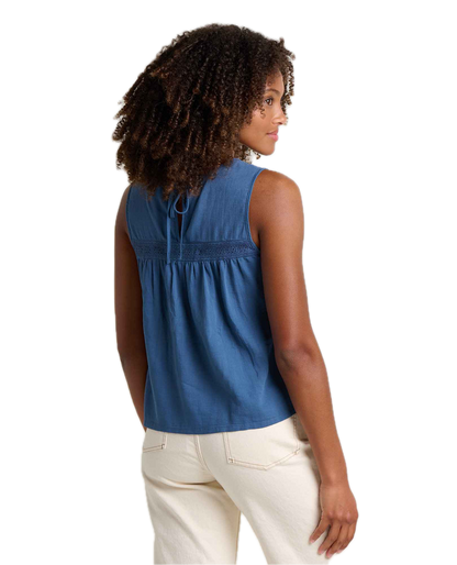 Toad and Co - Manzana Pin Tuck Tank - Canal