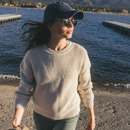 Toad and Co - Bianca Shaker Crew Sweater - Salt