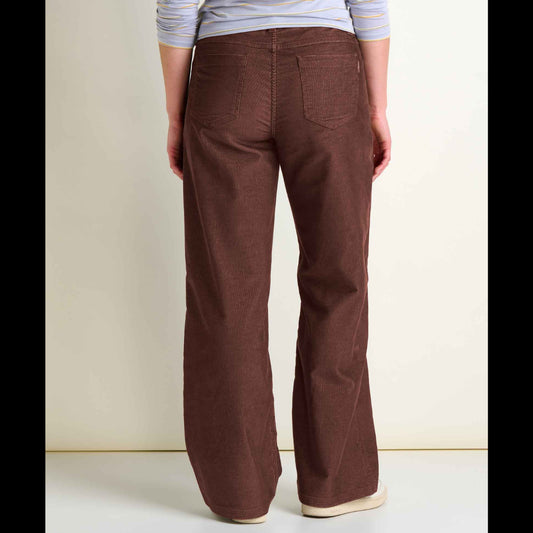 Toad and Co - Women's Coaster Cord Wide Leg Pant - Barnwood