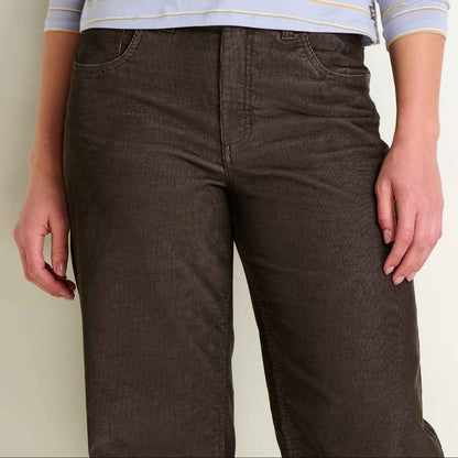 Toad and Co - Women's Coaster Cord Wide Leg Pant - Barnwood