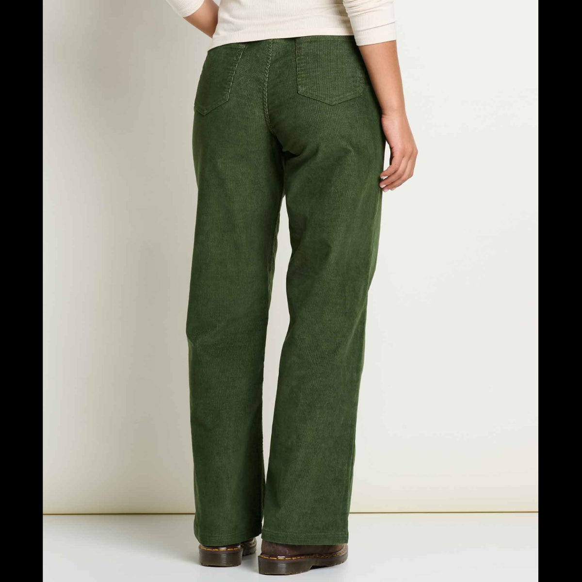 Toad and Co - Women's Coaster Cord Wide Leg Pant - Epidote
