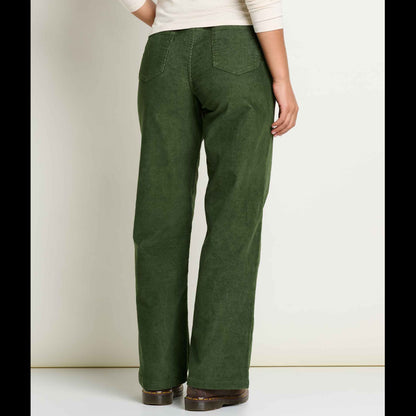 Toad and Co - Women's Coaster Cord Wide Leg Pant - Epidote