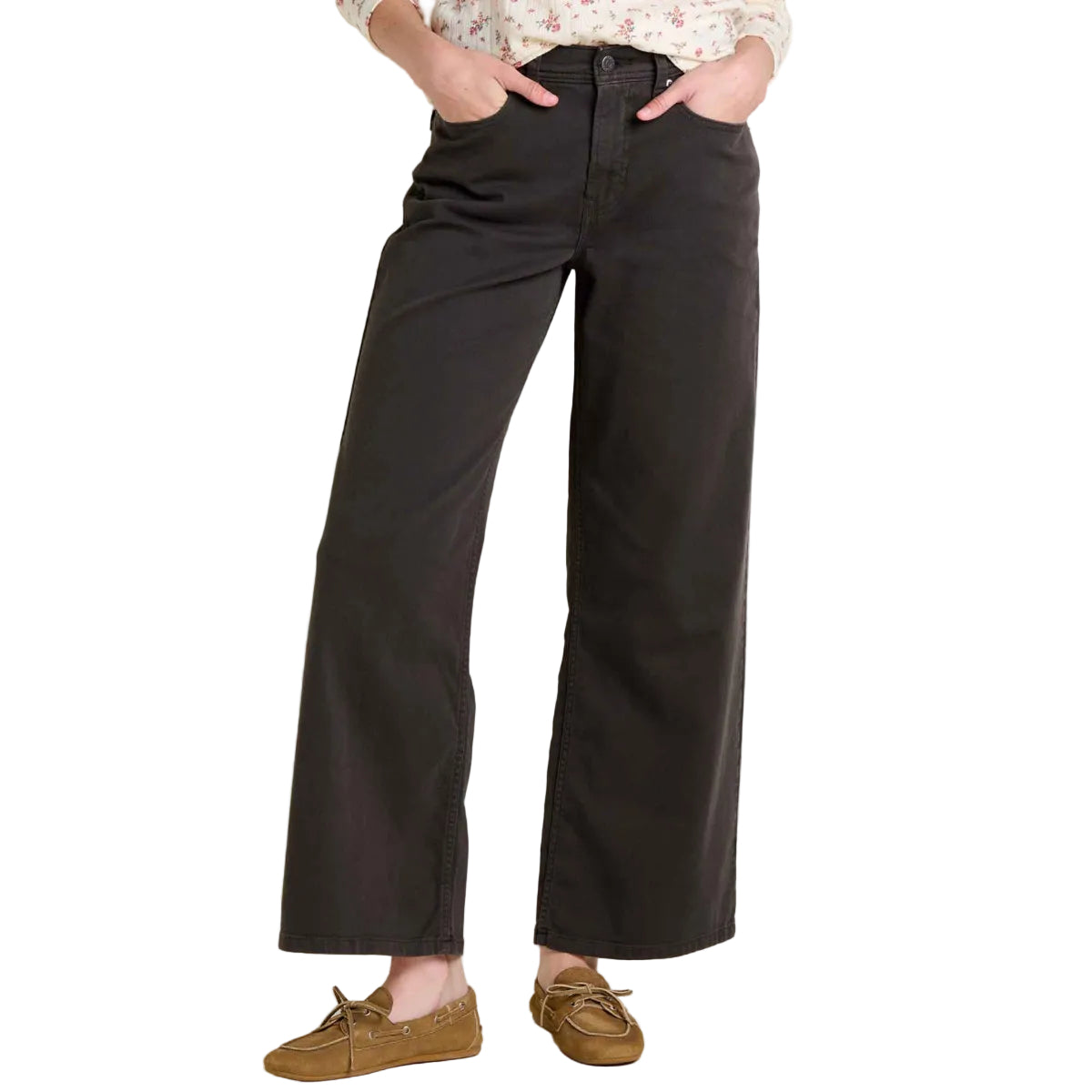 Toad and Co - Women's Tamarack Wide Leg Jean - Carbon