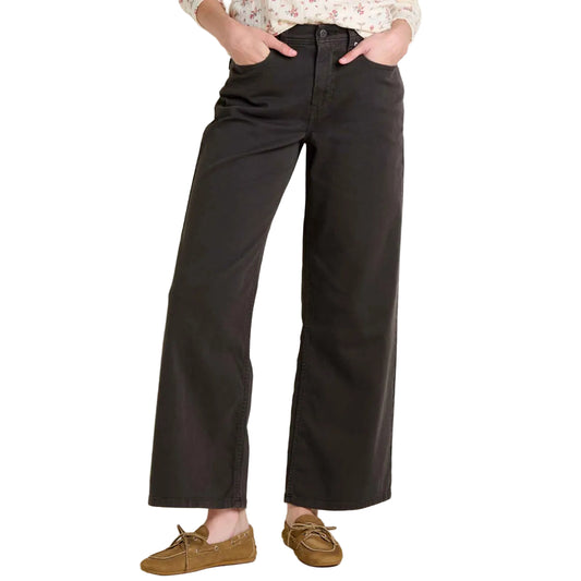 Toad and Co - Women's Tamarack Wide Leg Jean - Carbon