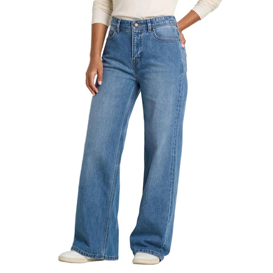 Toad and Co - Women's Tamarack Wide Leg Blue Jean - Tahoe