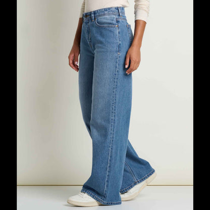 Toad and Co - Women's Tamarack Wide Leg Blue Jean - Tahoe