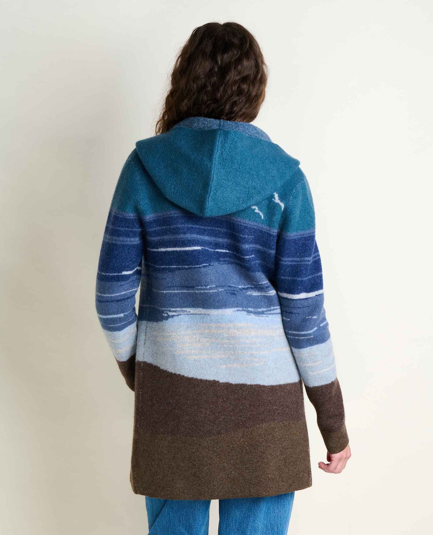 Toad and Co - Merino Heartfelt Hoodie - Twilight Pattern