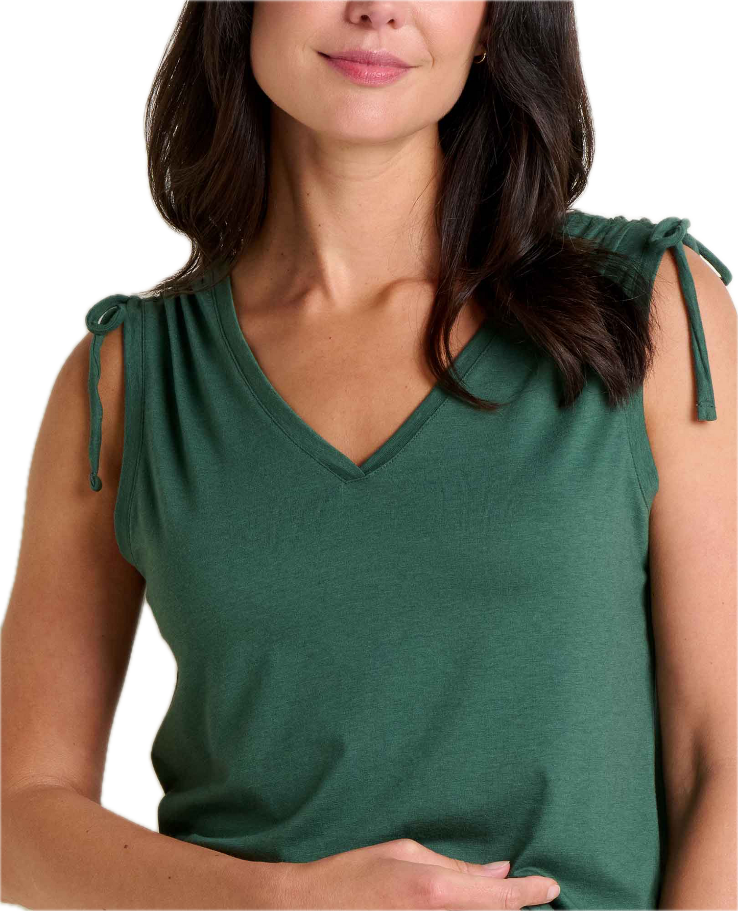 Toad and Co - Anza Cinch Tank - Cilantro