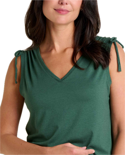 Toad and Co - Anza Cinch Tank - Cilantro