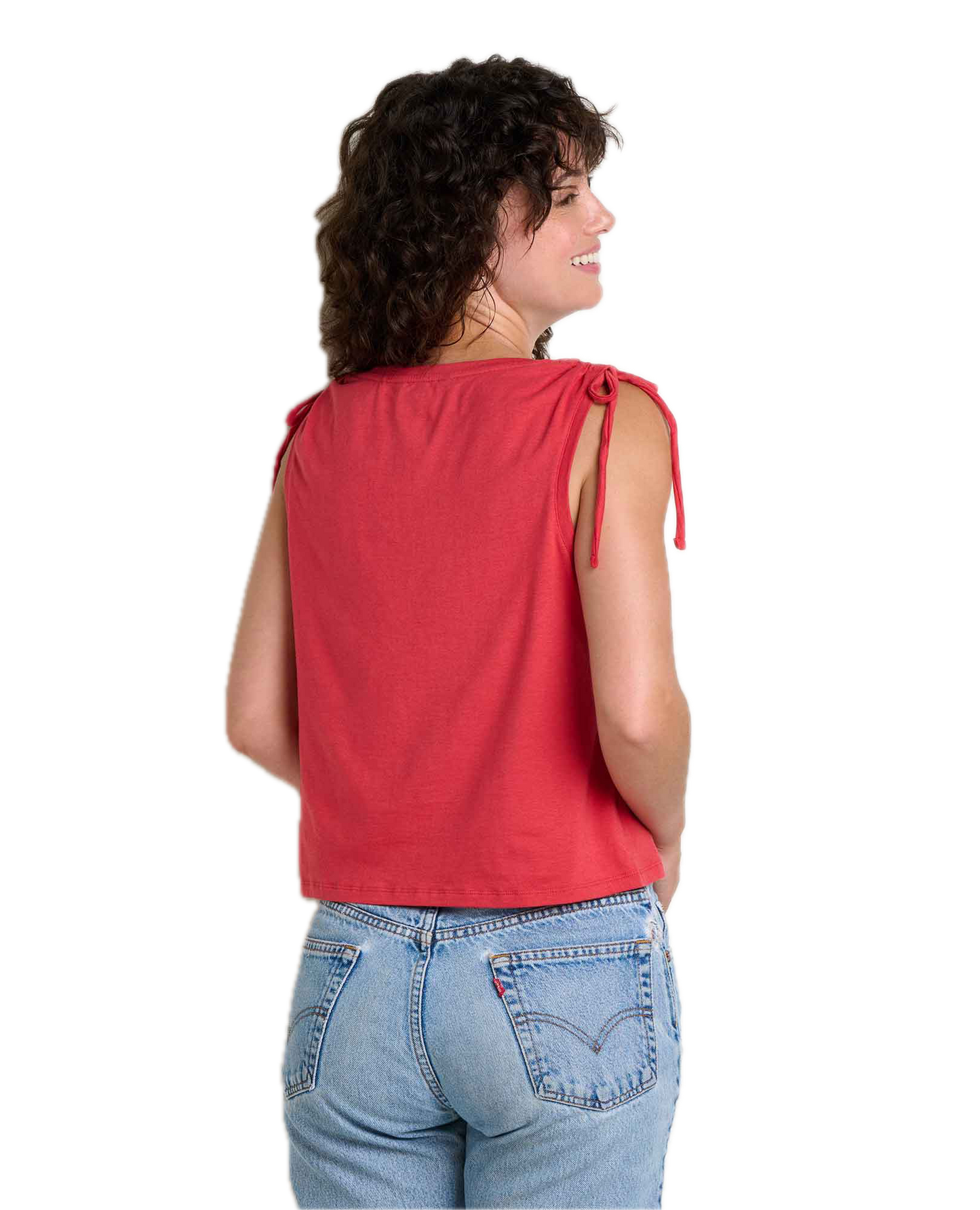 Toad and Co - Anza Cinch Tank - Crabapple