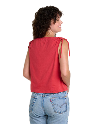 Toad and Co - Anza Cinch Tank - Crabapple