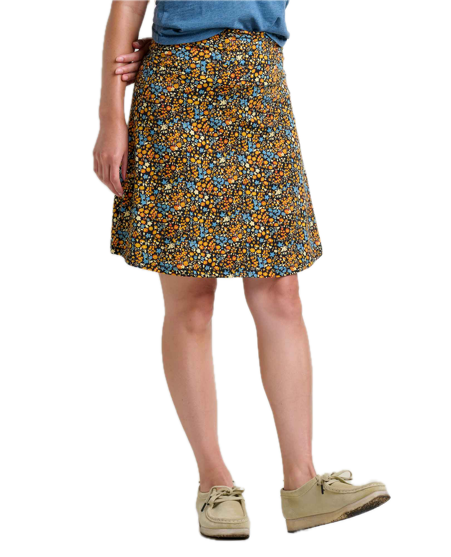 Toad and Co - Chaka Skirt - Black Ditsy Print