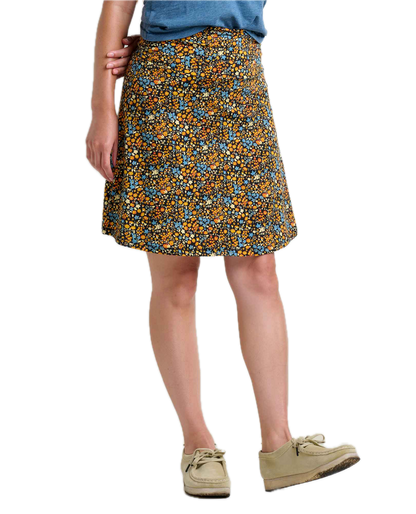 Toad and Co - Chaka Skirt - Black Ditsy Print