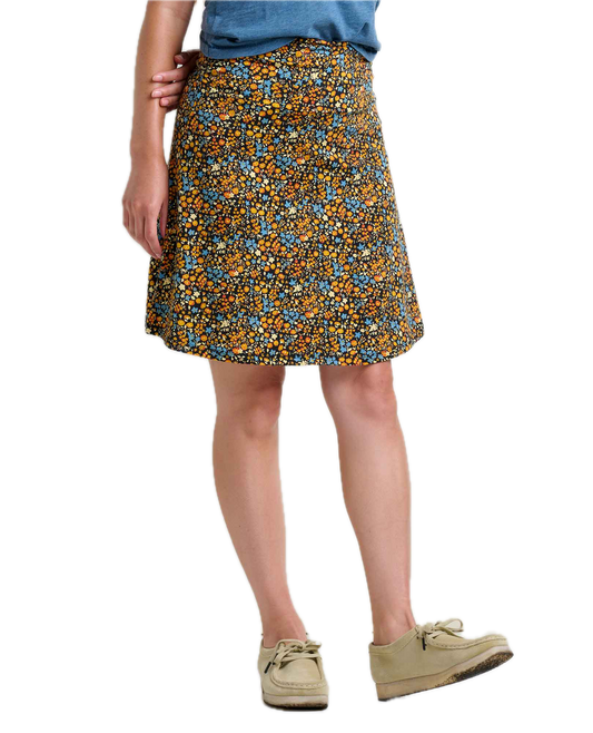 Toad and Co - Chaka Skirt - Black Ditsy Print