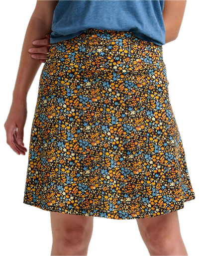 Toad and Co - Chaka Skirt - Black Ditsy Print