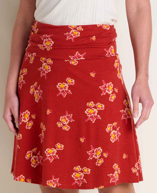 Toad and Co - Chaka Skirt - Campfire Lg Floral Print