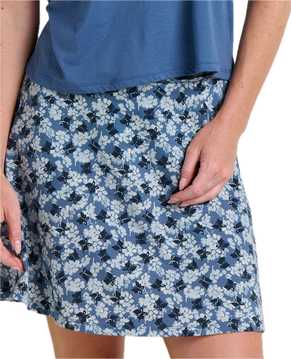 Toad and Co - Chaka Skirt - Pacific Blue Print