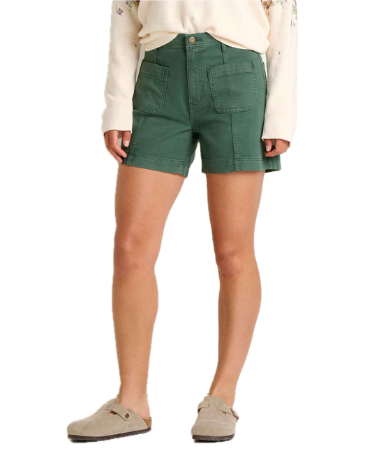 Toad and Co - Linden Canvas Short - Women's - Cilantro