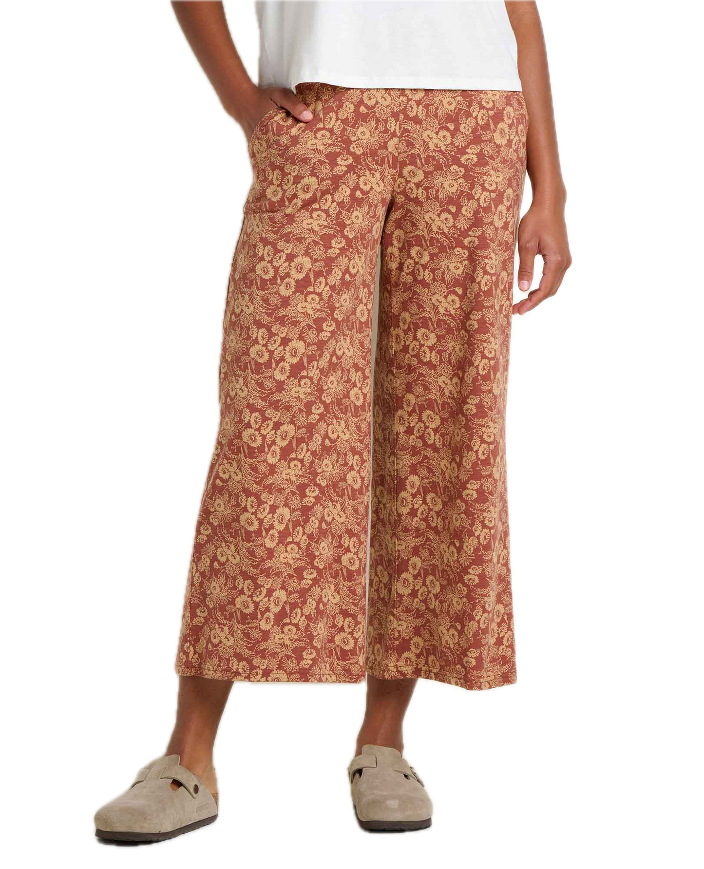 Toad and Co - Chaka Wide Leg Pant - Copper Print
