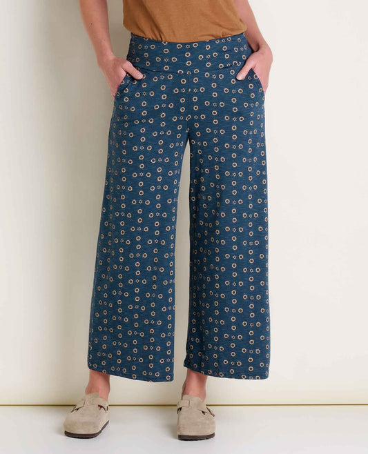 Toad and Co - Chaka Wide Leg Pant - Midnight Star Geo Print