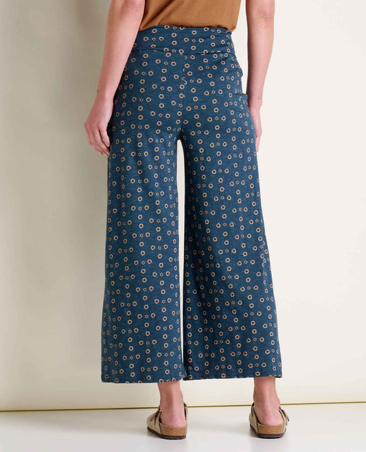 Toad and Co - Chaka Wide Leg Pant - Midnight Star Geo Print