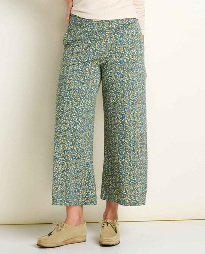 Toad and Co - Chaka Wide Leg Pant - Silver Pine Print