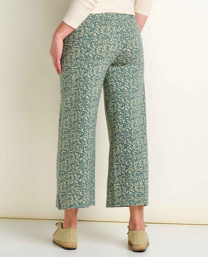 Toad and Co - Chaka Wide Leg Pant - Silver Pine Print