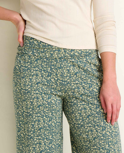 Toad and Co - Chaka Wide Leg Pant - Silver Pine Print
