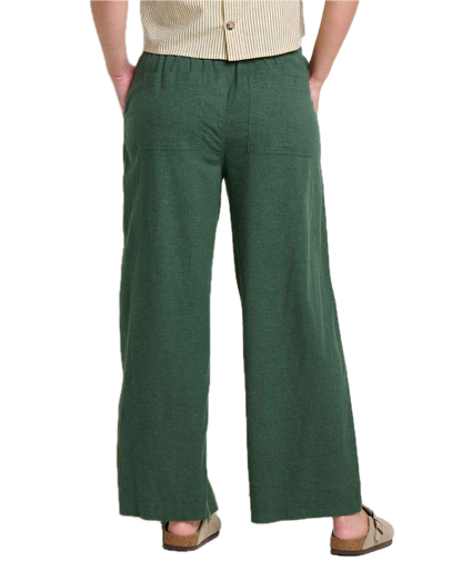 Toad and Co - Taj Hemp Wide Leg Pant - Women's - Cilantro