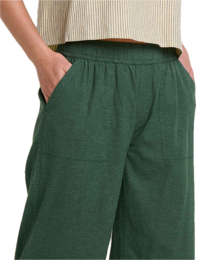 Toad and Co - Taj Hemp Wide Leg Pant - Women's - Cilantro