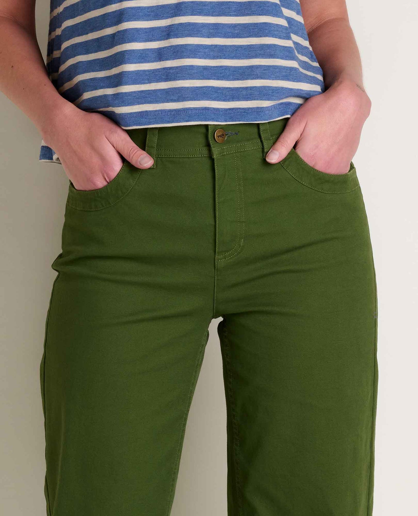 Toad and Co - Earthworks Wide Leg Pant - Epidote