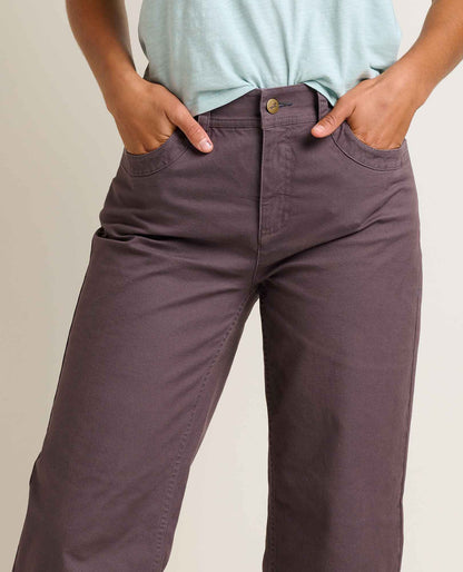 Toad and Co - Earthworks Wide Leg Pant - Raisin