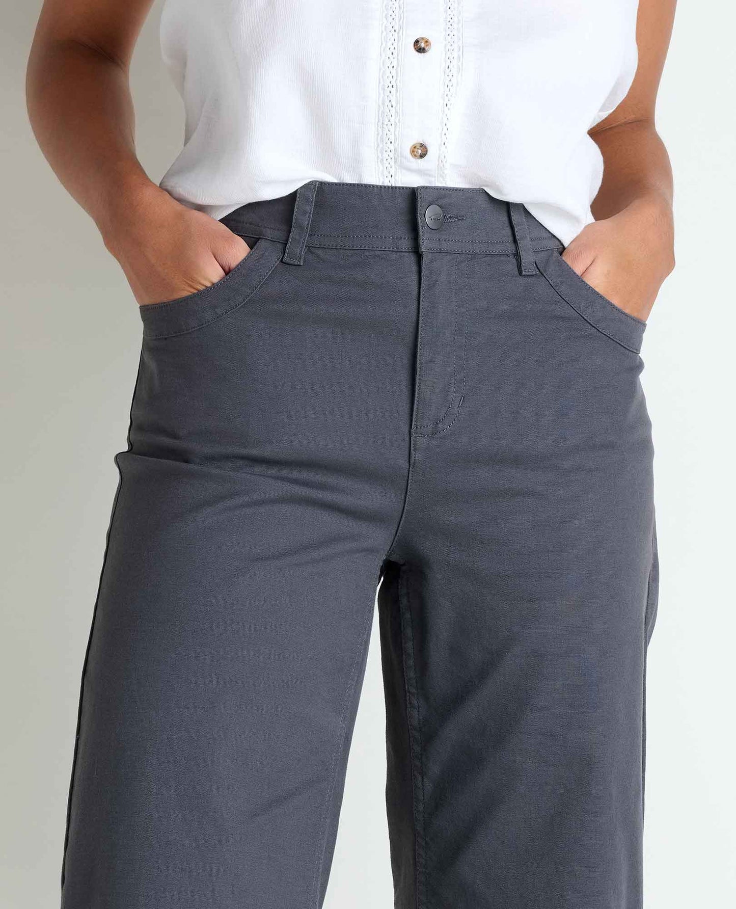 Toad and Co - Earthworks Wide Leg Pant - Soot