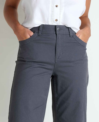 Toad and Co - Earthworks Wide Leg Pant - Soot