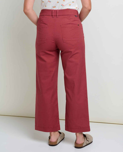 Toad and Co - Earthworks Wide Leg Pant - Sundown