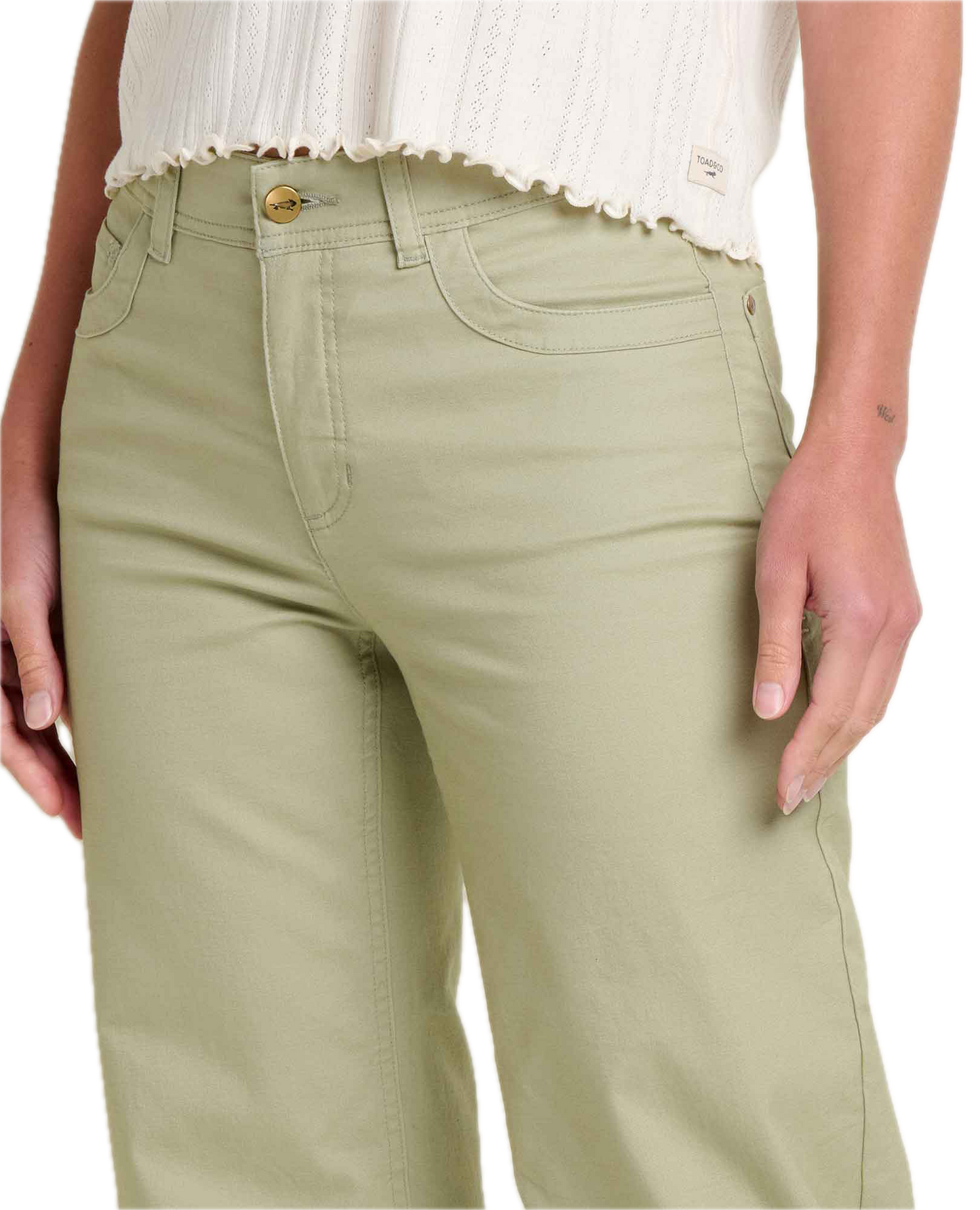 Toad and Co - Earthworks Wide Leg Pant - Yucca