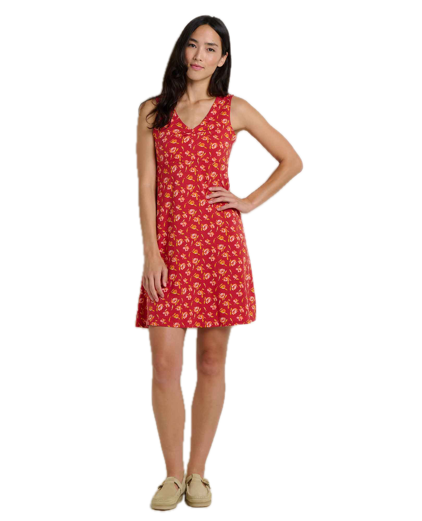 Toad and Co - Rosemarie Sleeveless Dress - Crabapple Print